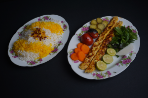 چلوکوبیده مرغ